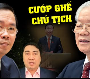 Chân cà lết Tổng Trọng hất Chủ tịch Thưởng đón Tổng thống Mỹ tại Phủ Chủ tịch